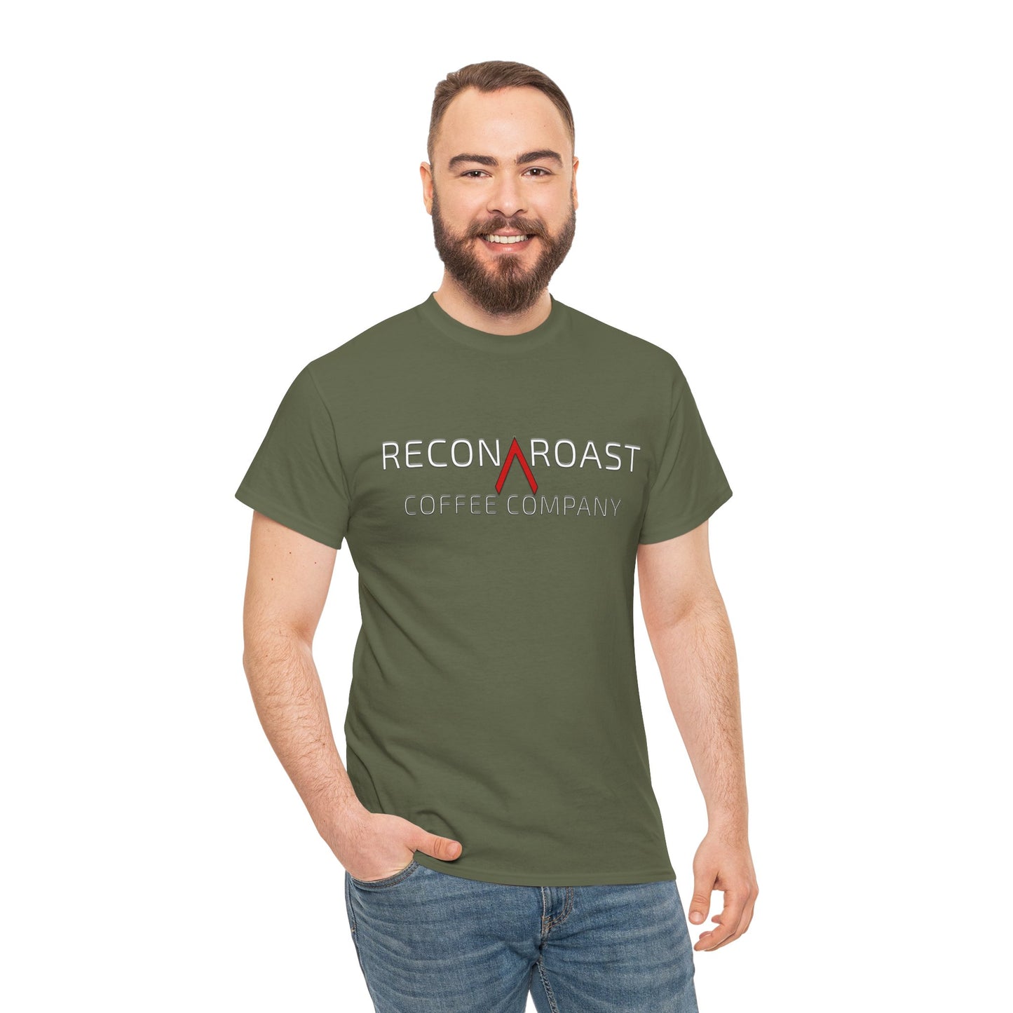 Recon Roast Coffee Heavy Cotton Tee