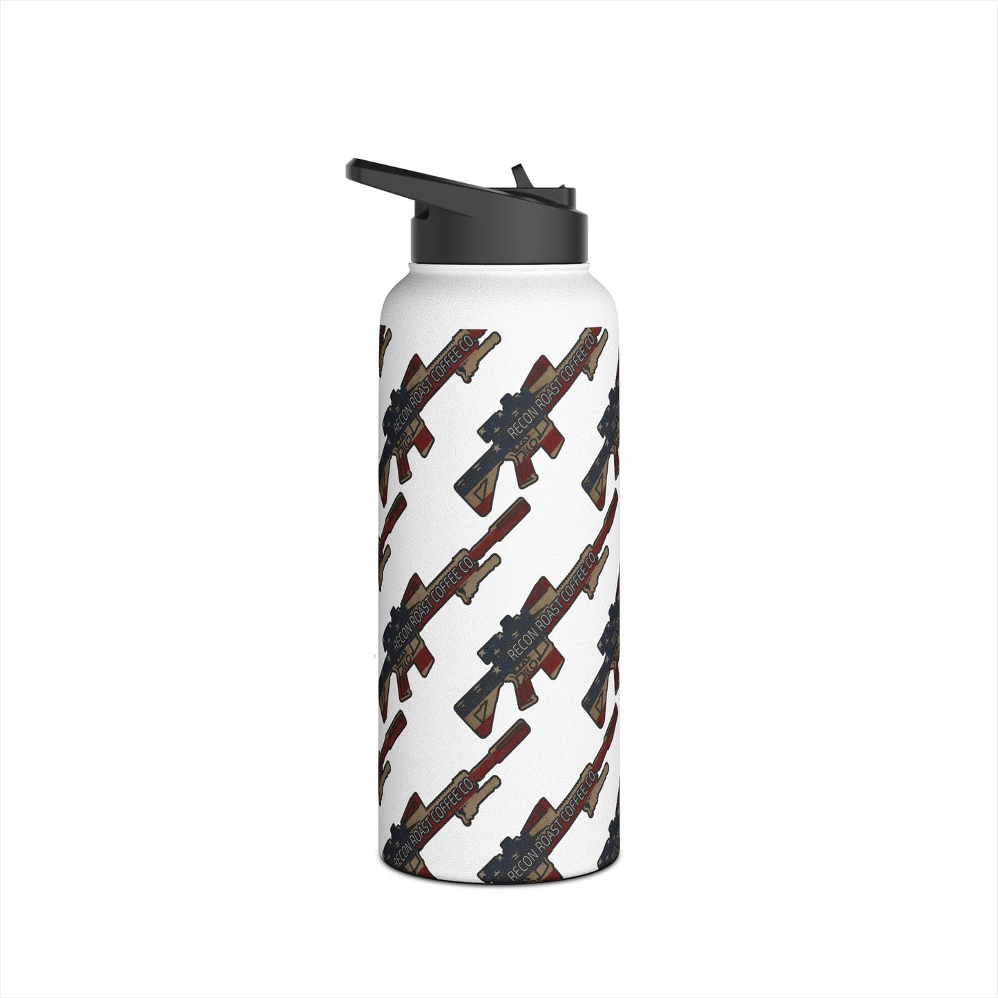 Recon Roast AR10 Stainless Steel Water Bottle | 'MERICA Design