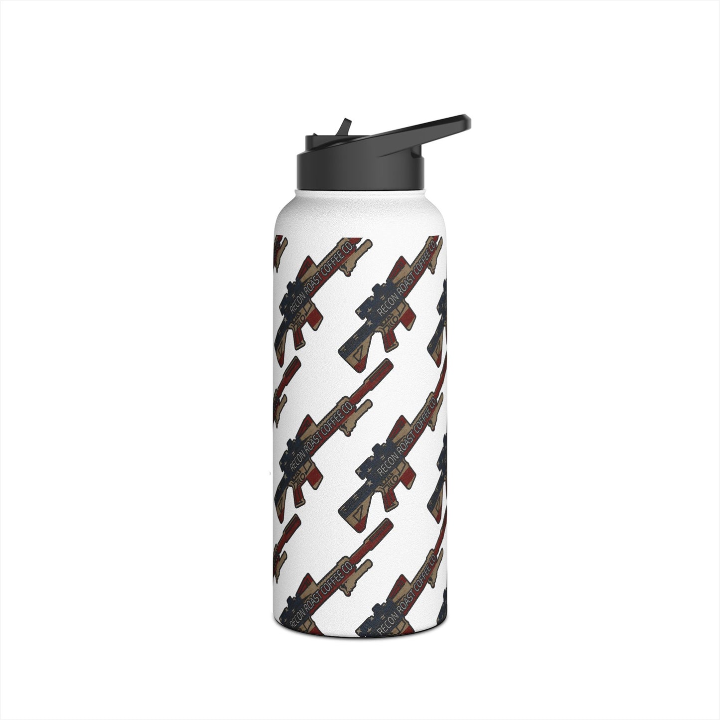 Recon Roast AR10 Stainless Steel Water Bottle | 'MERICA Design