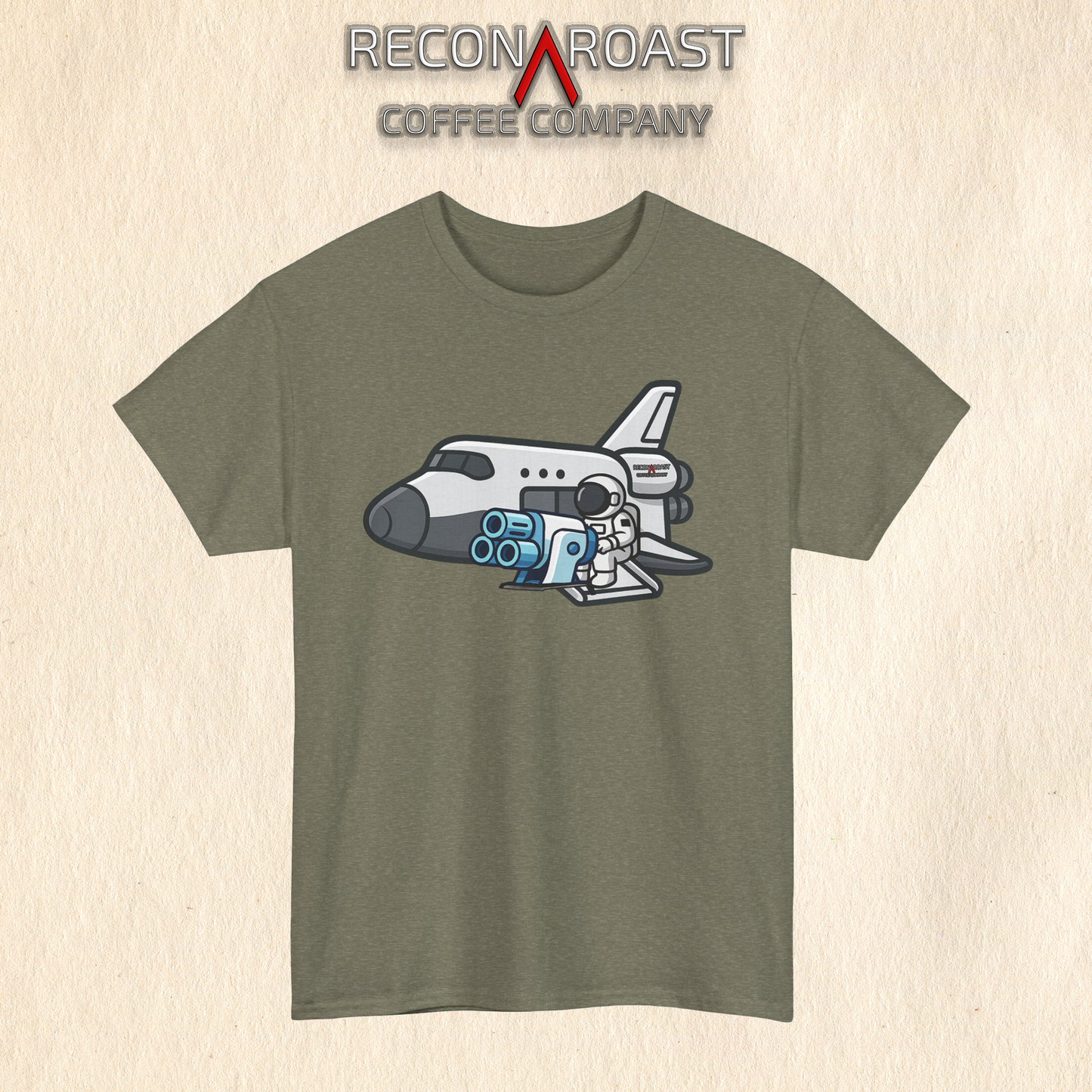 Space Shuttle Door Gunner Tee
