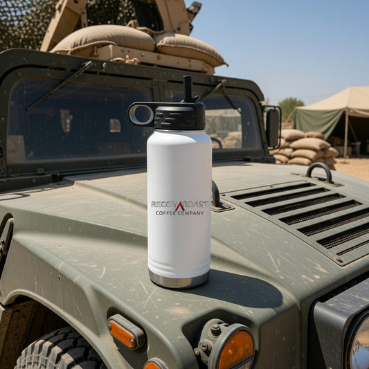 Recon Roast Water (OR ICED COFFEE) Bottle, 32oz