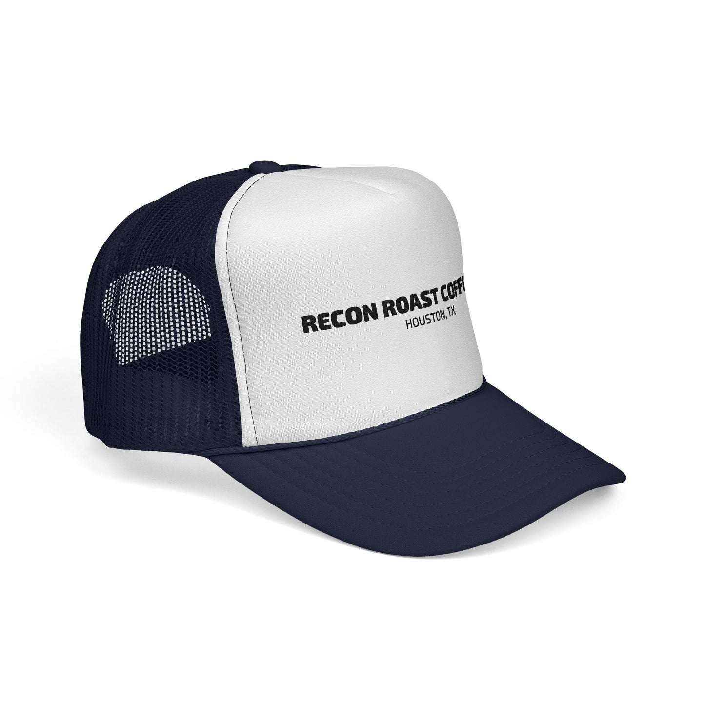 Recon Roast Coffee Co. Trucker Cap — Houston, TX Mesh Snapback Hat