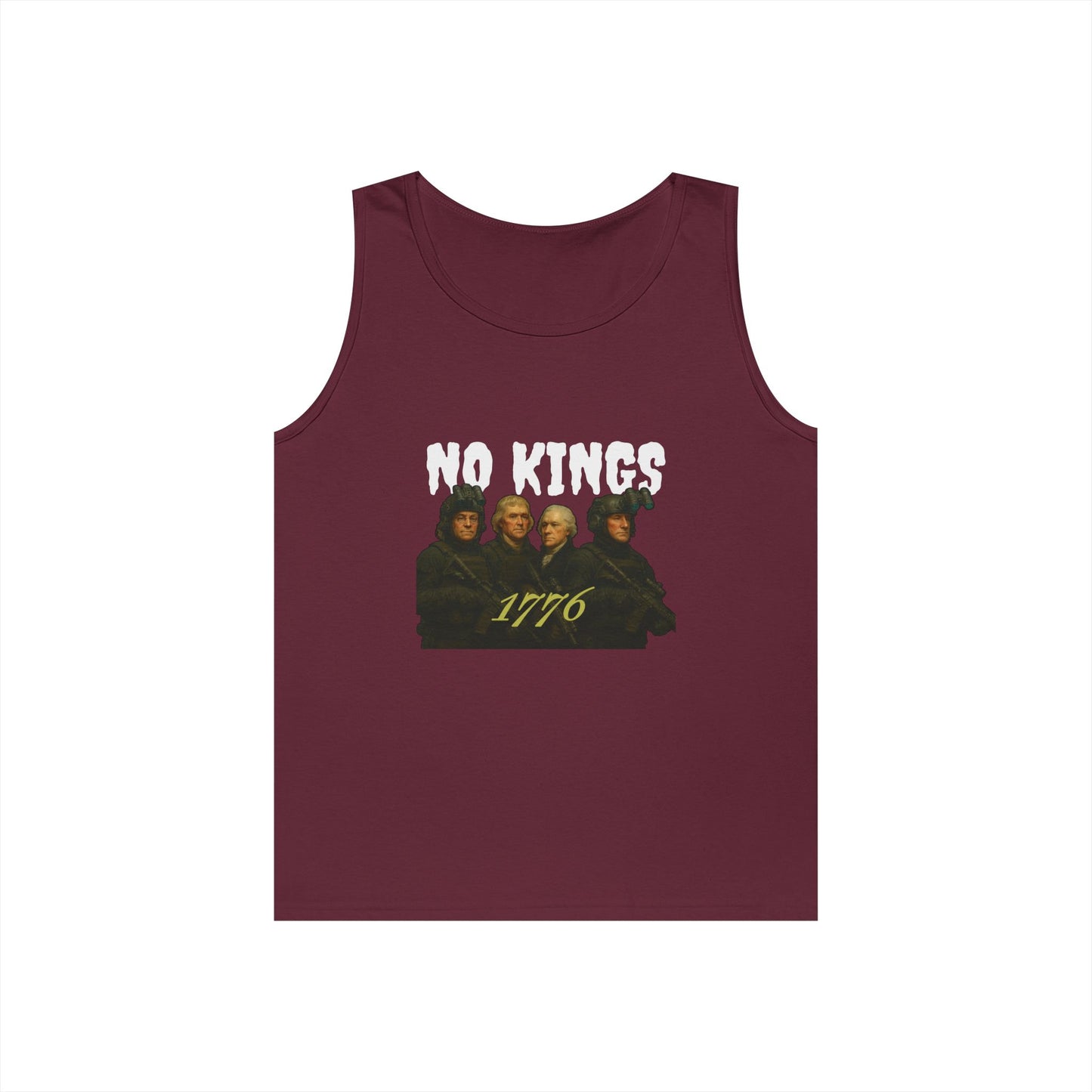Recon Roast NO KINGS 1776 Tank Top