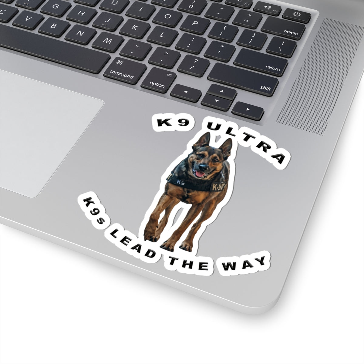 Recon Roast Coffee Co. Kiss-Cut Sticker — 'K9s Lead the Way'