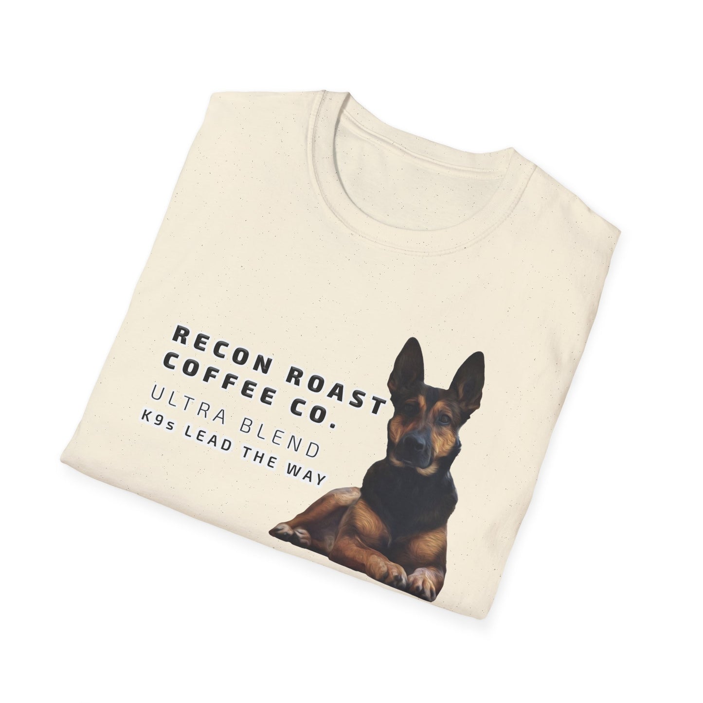 Recon Roast Coffee Co. K9 Ultra T-Shirt – “K9s Lead The Way” Tee