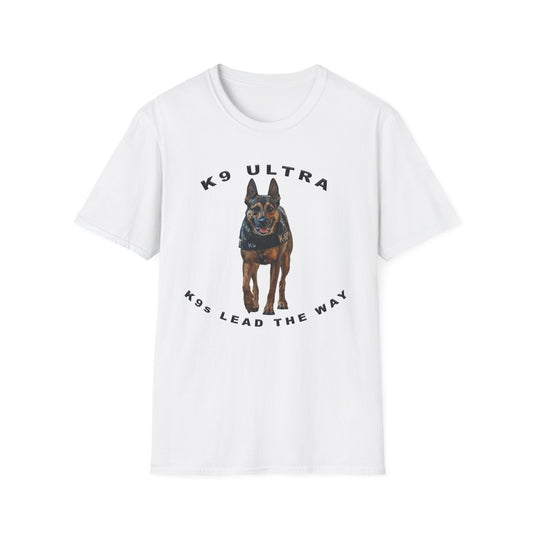 K9 Ultra T-Shirt – "K9s Lead The Way" Tee