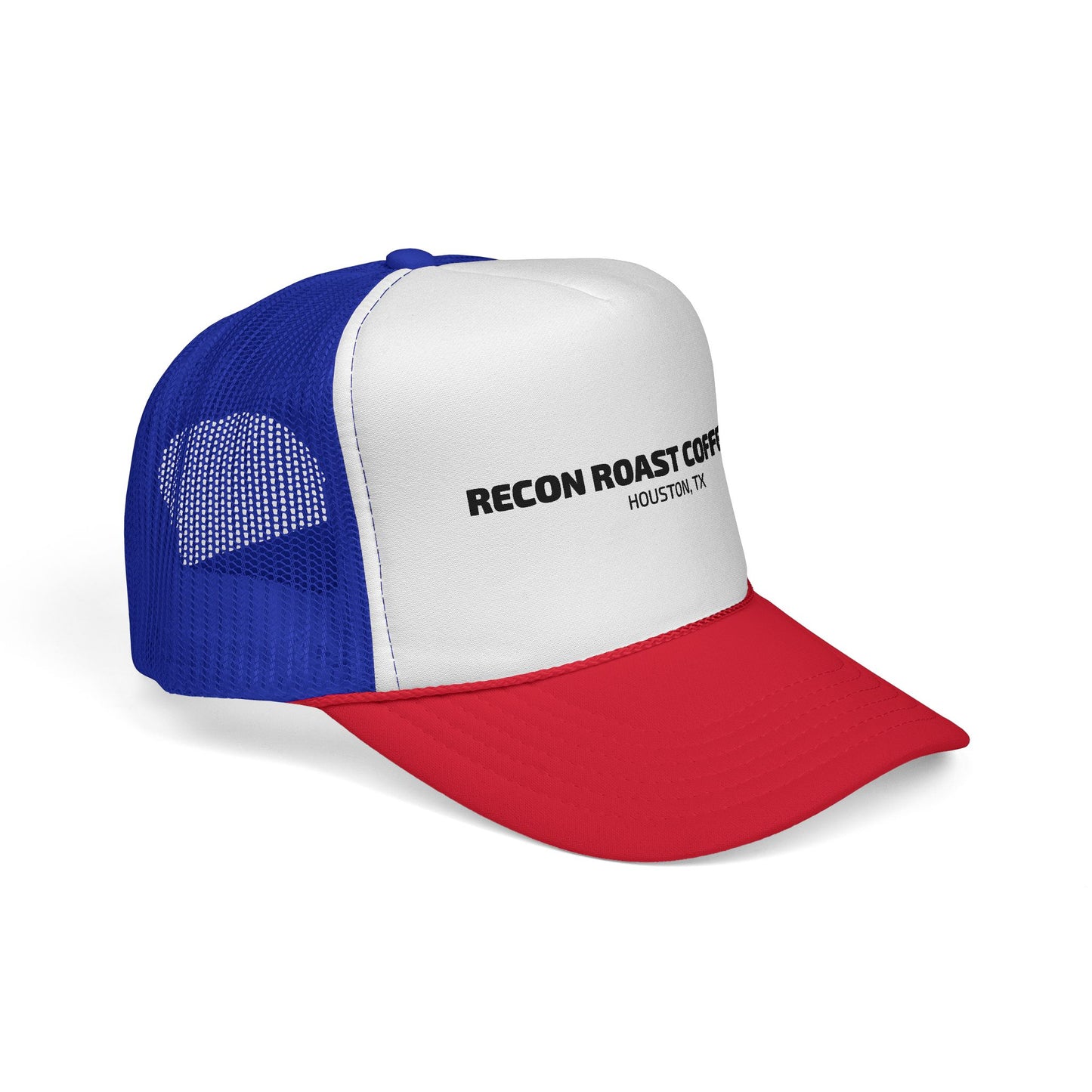 Recon Roast Coffee Co. Trucker Cap — Houston, TX Mesh Snapback Hat