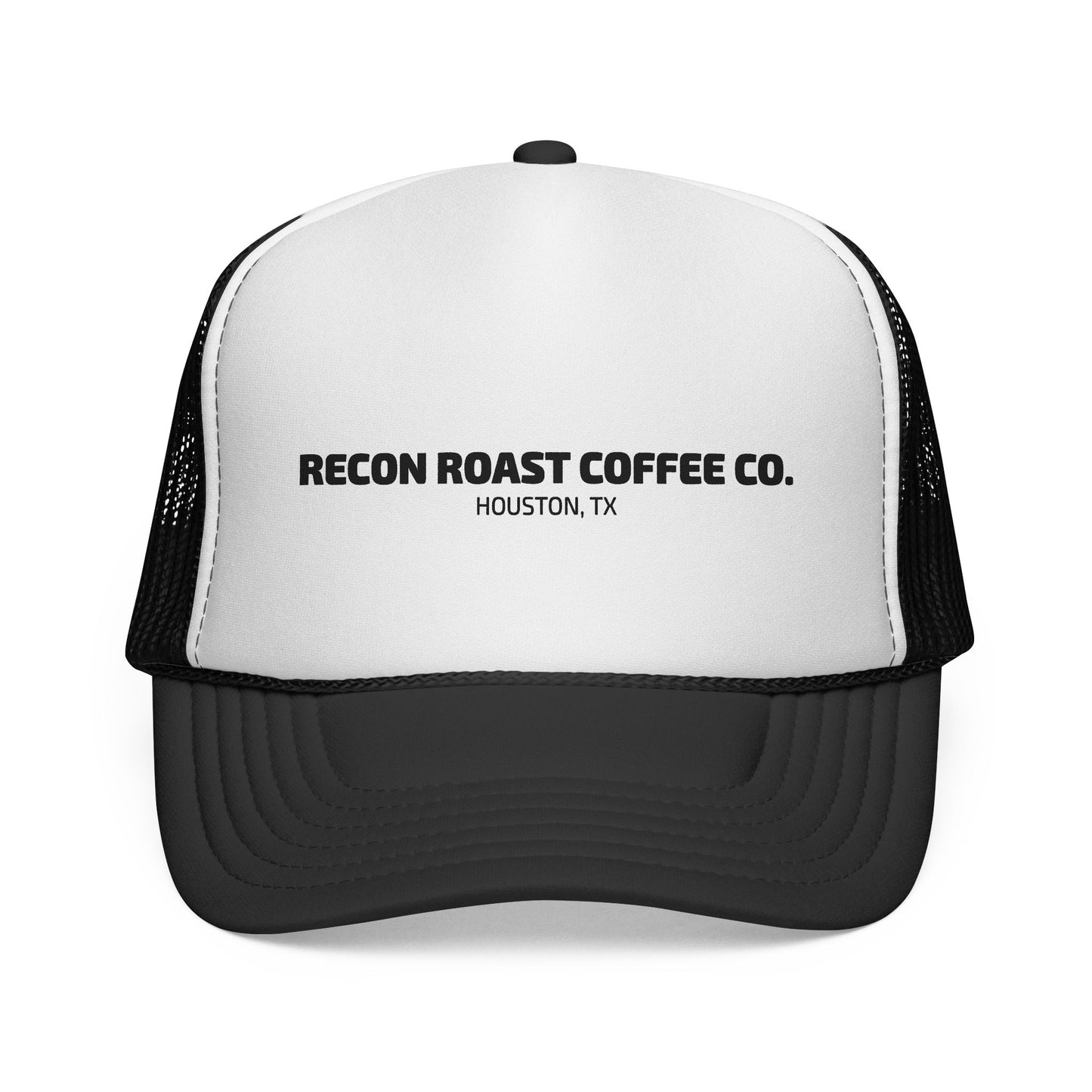 Recon Roast Coffee Co. Trucker Cap — Houston, TX Mesh Snapback Hat
