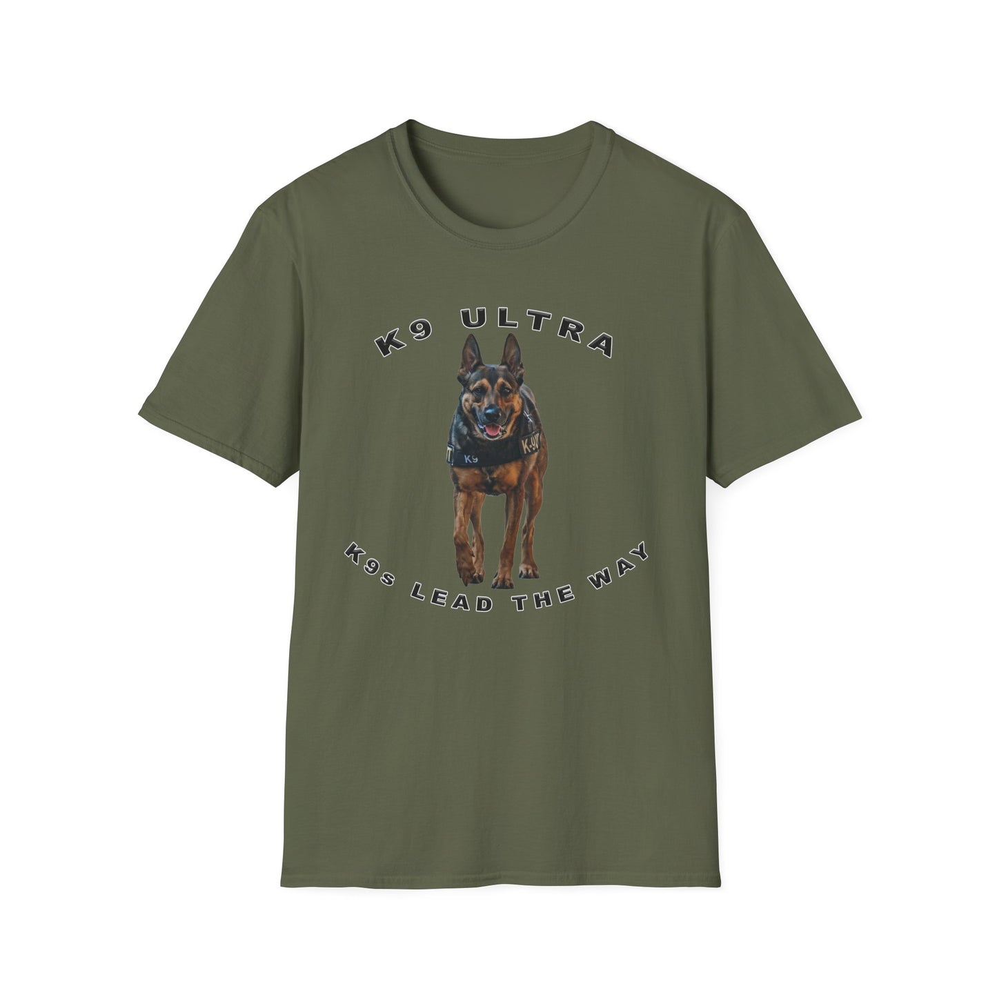 K9 Ultra T-Shirt – "K9s Lead The Way" Tee