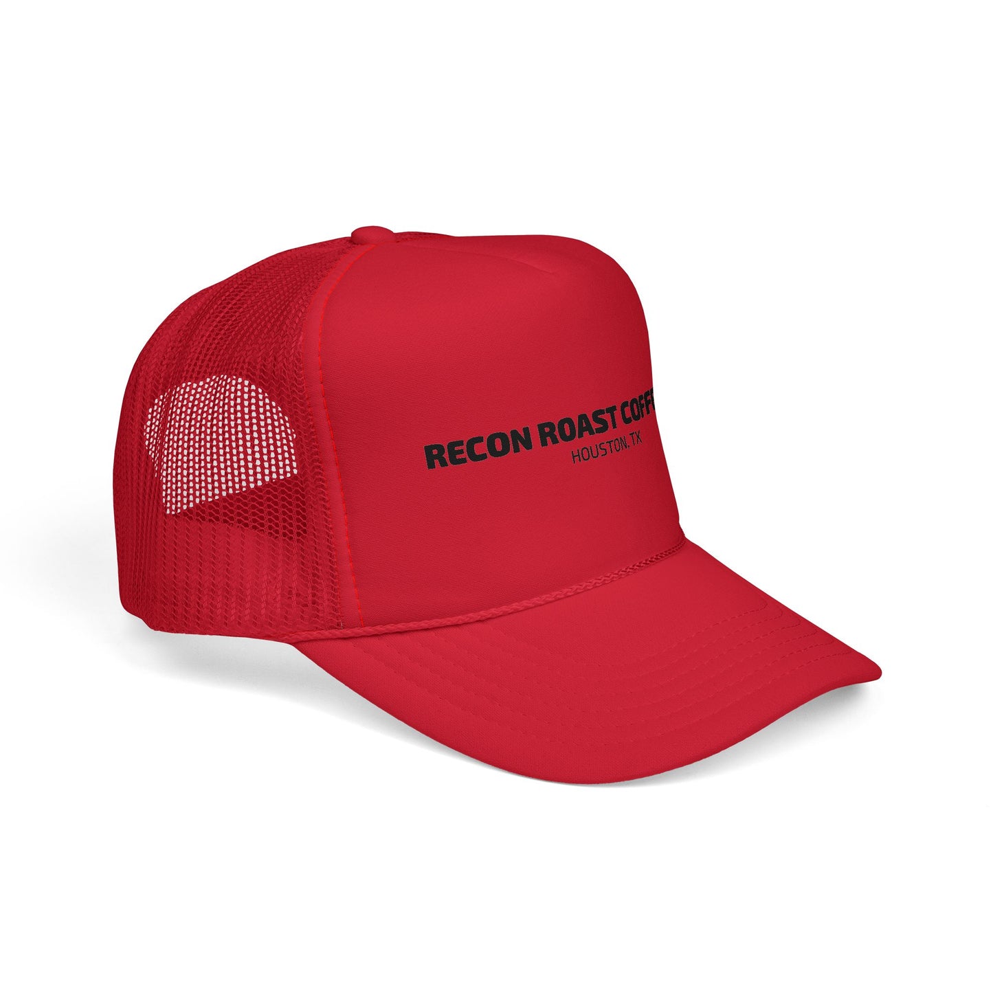 Recon Roast Coffee Co. Trucker Cap — Houston, TX Mesh Snapback Hat