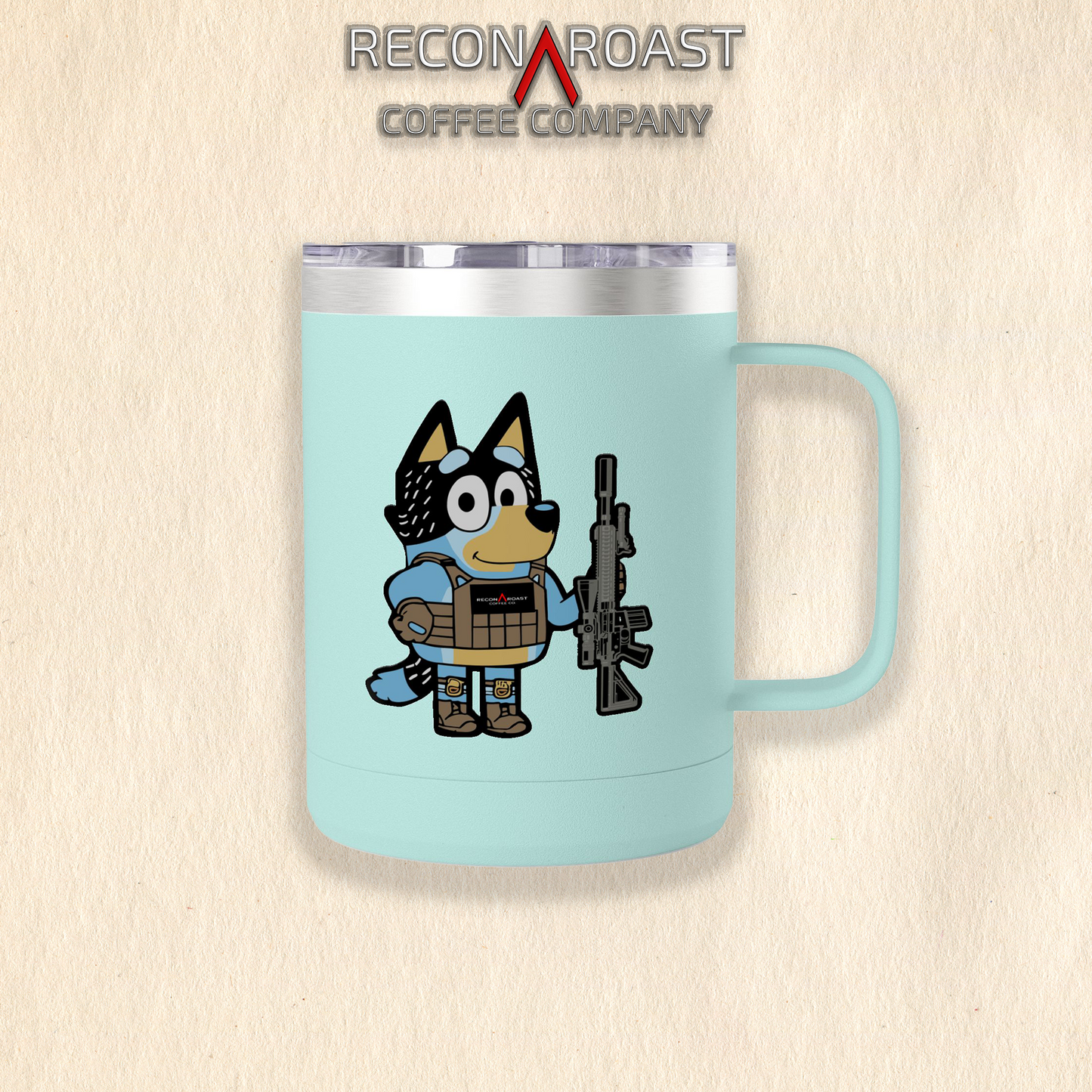 Tactical Bluëe Tumbler
