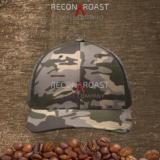 Recon Roast Camouflage Trucker Hat