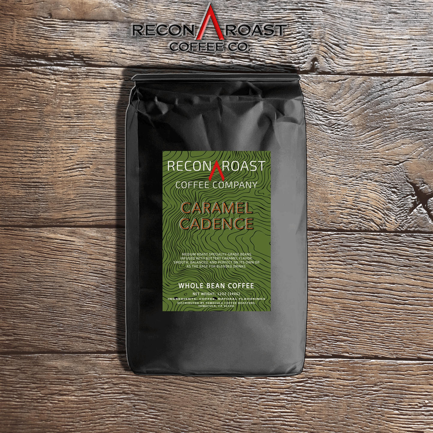 Caramel Cadence: Flavored Wholebean