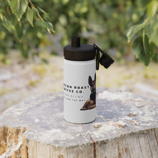 Recon Roast K9s Lead The Way Stainless Steel Water Bottle — Sports Lid