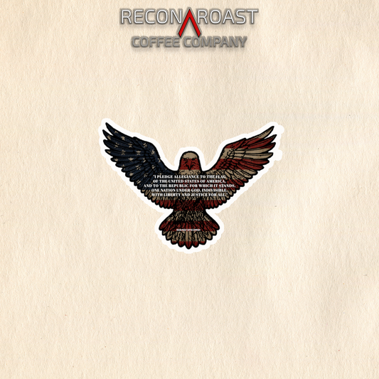 The Patriot's Pledge Sticker