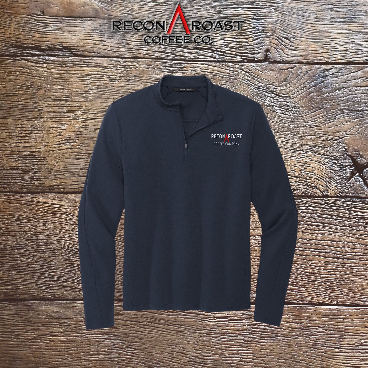 Recon Roast Stretch Quarter-Zip Pullover – Rugged Comfort, Everyday Ready