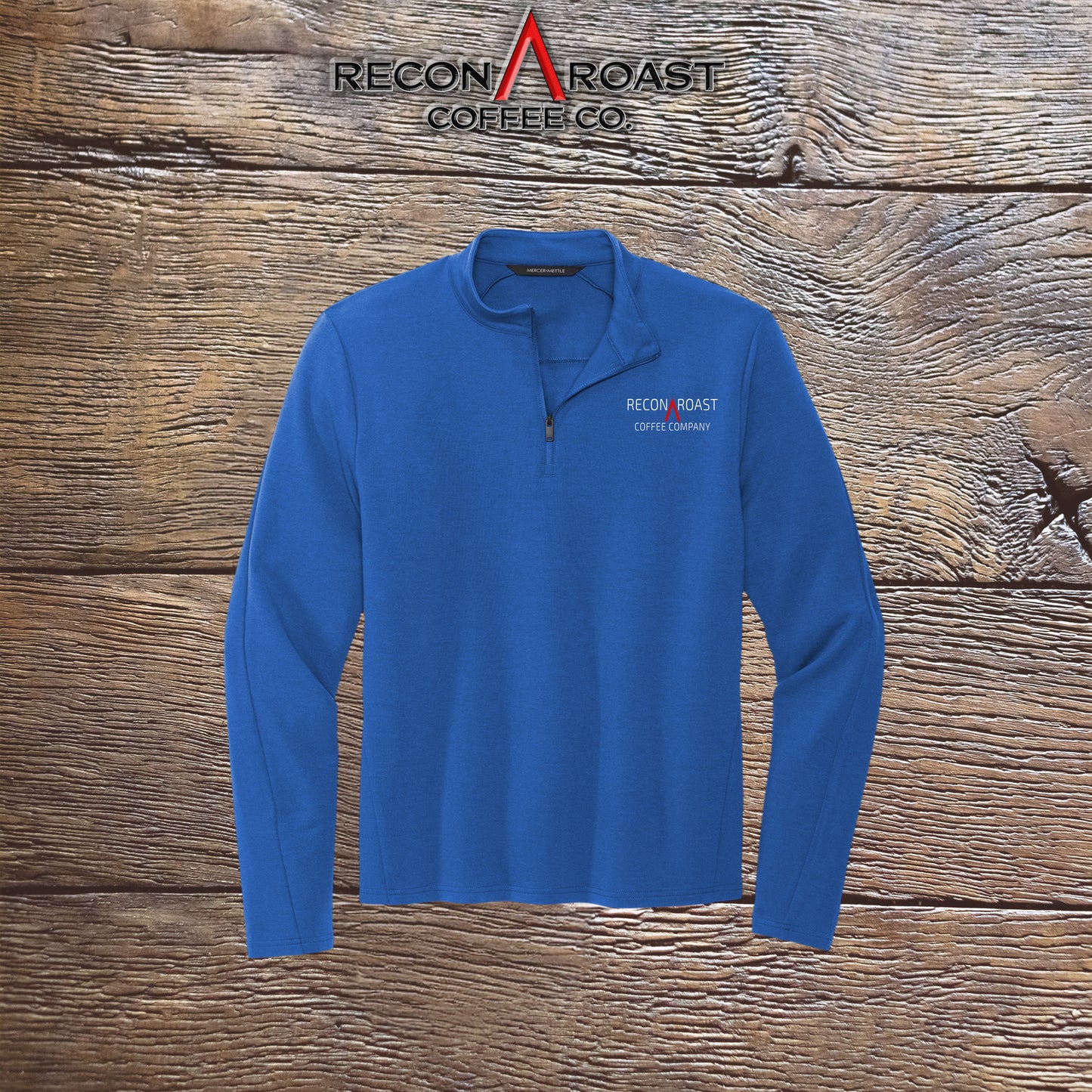 Recon Roast Stretch Quarter-Zip Pullover – Rugged Comfort, Everyday Ready