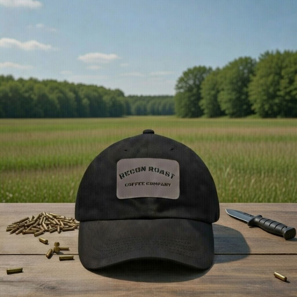 Recon Roast Coffee Co. Leather Patch Hat