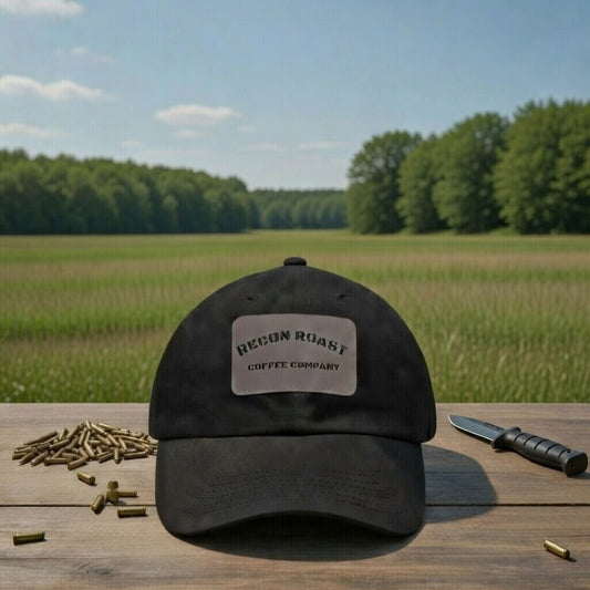 Recon Roast Coffee Co. Leather Patch Hat